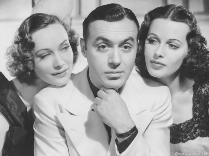 Sigrid Gurie, Charles Boyer en Hedy Lamarr in de film Algiers uit 1938. Credits: United Artists.