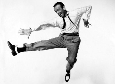 Fred Astaire danst in de film Daddie Long Legs. Credits: 20th Century Fox