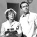 Zuster Marge Brown en dokter Steve Hardy in de serie General Hospital (1963).